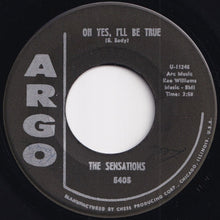 Load image into Gallery viewer, Sensations - Let Me In / Oh Yes I&#39;ll Be True (7 inch Record / Used)
