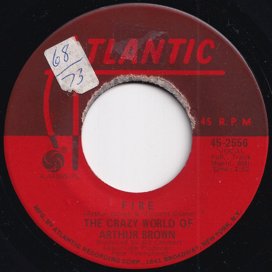 Crazy World Of Arthur Brown - Fire / Rest Cure (7 inch Record / Used)