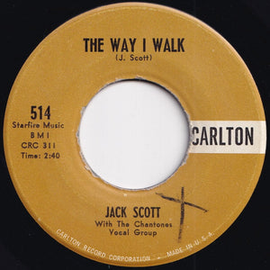 Jack Scott - The Way I Walk / Midgie (7 inch Record / Used)