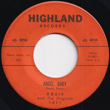 Load image into Gallery viewer, Rosie And The Originals - Angel Baby / Give Me Love (7 inch Record / Used)
