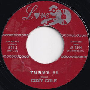 Cozy Cole - Turvy I / Turvy II (7 inch Record / Used)
