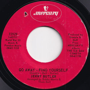 Jerry Butler - Moody Woman / Go Away - Find Yourself (7 inch Record / Used)