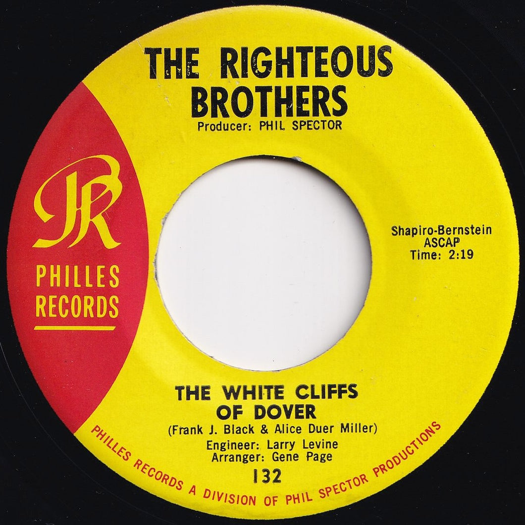 Righteous Brothers - The White Cliffs Of Dover / She's Mine, All Mine (7 inch Record / Used)