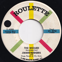 画像をギャラリービューアに読み込む, Jimmie Rodgers - Are You Really Mine / The Wizard (7 inch Record / Used)
