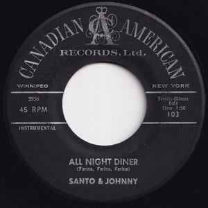Santo & Johnny - Sleep Walk / All Night Diner (7 inch Record / Used)