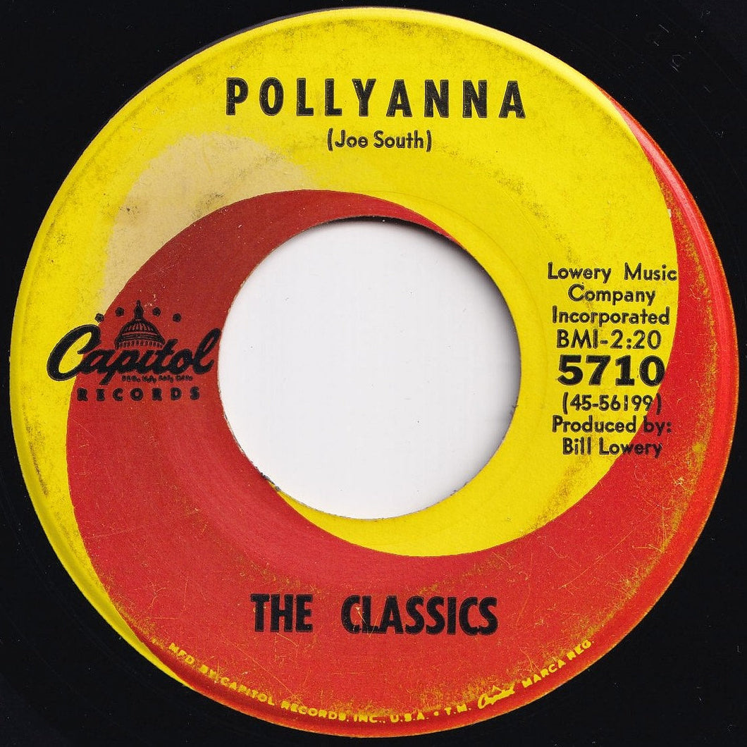 Classics - Pollyanna / Cry Baby (7 inch Record / Used)