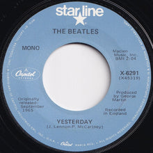 画像をギャラリービューアに読み込む, Beatles - Yesterday / Act Naturally (7 inch Record / Used)

