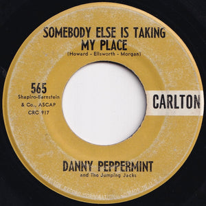 Danny Peppermint - The Peppermint Twist / Somebody Else Is Taking My Place (7 inch Record / Used)