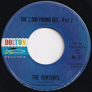 Ventures - The 2,000 Pound Bee (Part 1) / (Part 2) (7 inch Record / Used)