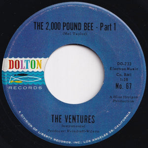 Ventures - The 2,000 Pound Bee (Part 1) / (Part 2) (7 inch Record / Used)