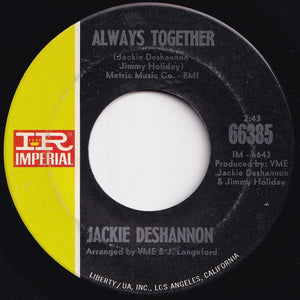 Jackie DeShannon - Put A Little Love In Your Heart / Always Together (7 inch Record / Used)