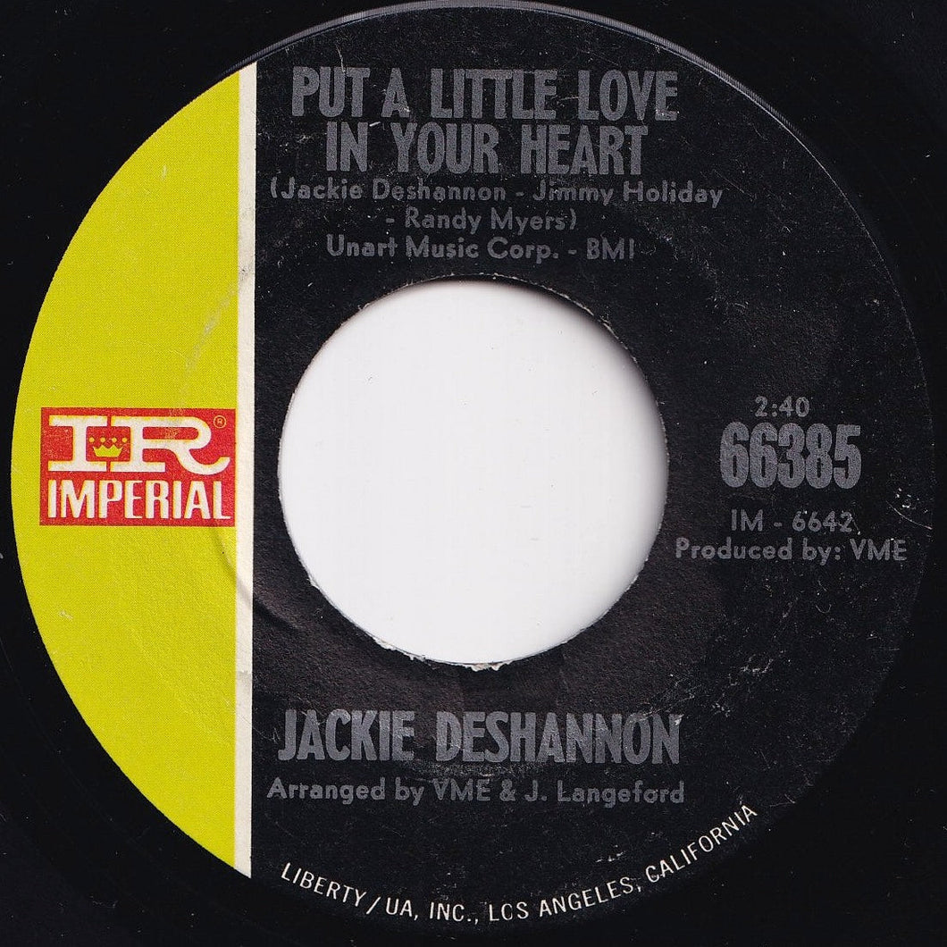 Jackie DeShannon - Put A Little Love In Your Heart / Always Together (7 inch Record / Used)