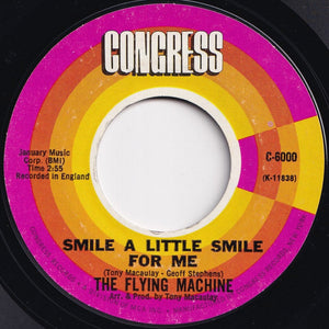 Flying Machine - Smile A Little Smile For Me / Maybe We've Been Loving Too Long (7 inch Record / Used)