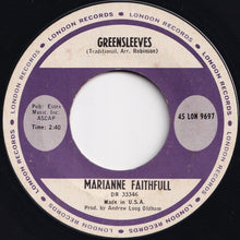 Load image into Gallery viewer, Marianne Faithfull - As Tears Go By / Greensleeves (7 inch Record / Used)
