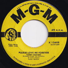 画像をギャラリービューアに読み込む, Tommy Edwards - It&#39;s All In The Game / Please Love Me Forever (7 inch Record / Used)
