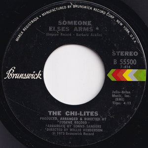 Chi-Lites - Stoned Out Of My Mind / Someone Elses Arms (7 inch Record / Used)
