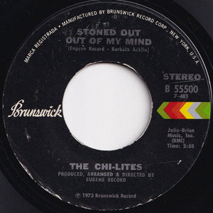 Chi-Lites - Stoned Out Of My Mind / Someone Elses Arms (7 inch Record / Used)