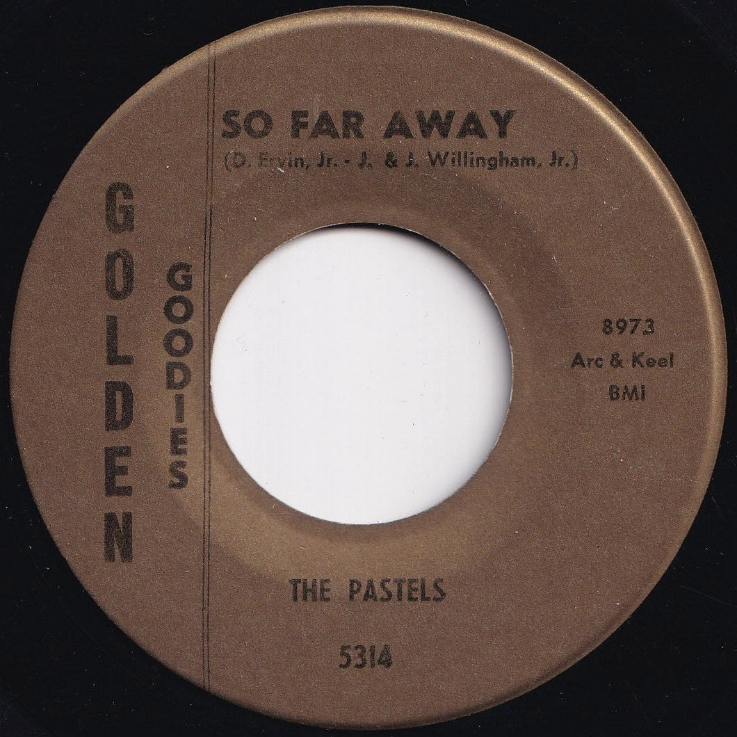 Pastels - So Far Away / Don't Knock (7 inch Record / Used)