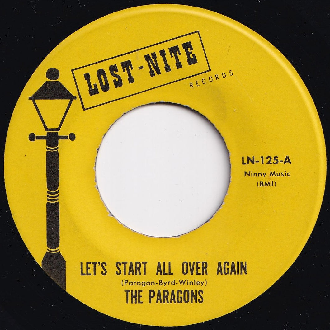 Paragons - Let's Start All Over Again / Stick With Me Baby (7 inch Record / Used)