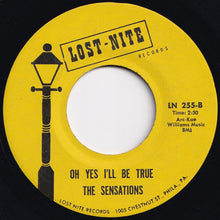 画像をギャラリービューアに読み込む, Sensations - Let Me In / Oh Yes I&#39;ll Be True (7 inch Record / Used)
