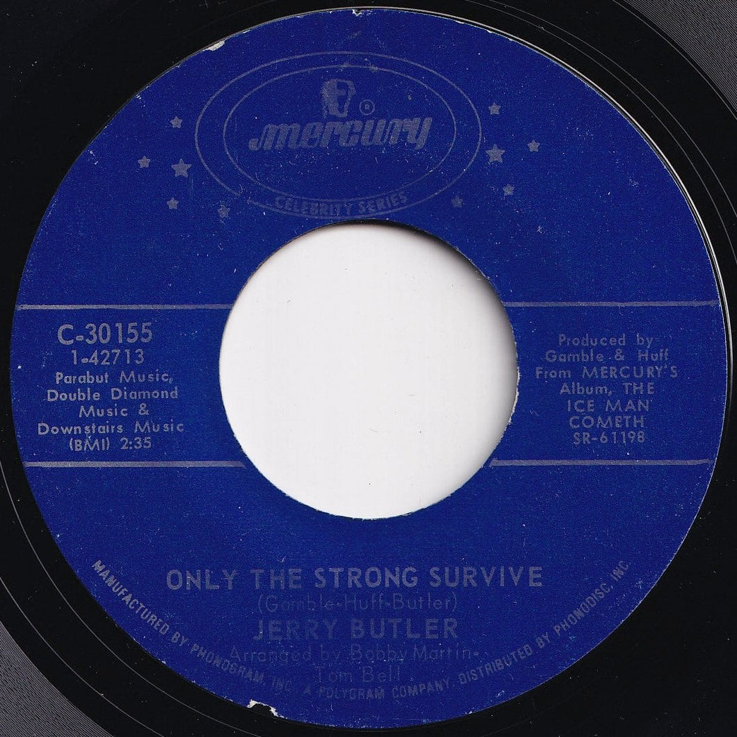 Jerry Butler - Only The Strong Survive / Lost (7 inch Record / Used)