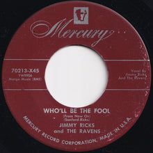 画像をギャラリービューアに読み込む, Jimmy Ricks, Ravens - Rough Ridin&#39; / Who&#39;ll Be The Fool (From Now On) (7 inch Record / Used)
