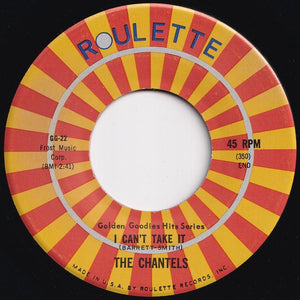 Chantels - Maybe / I Can't Take It (7 inch Record / Used)
