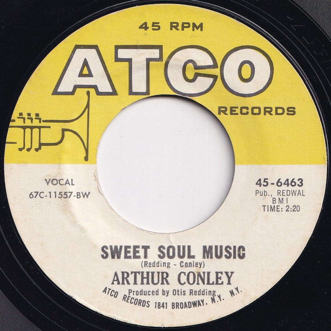 Arthur Conley - Sweet Soul Music / Let's Go Steady (7 inch Record / Used)