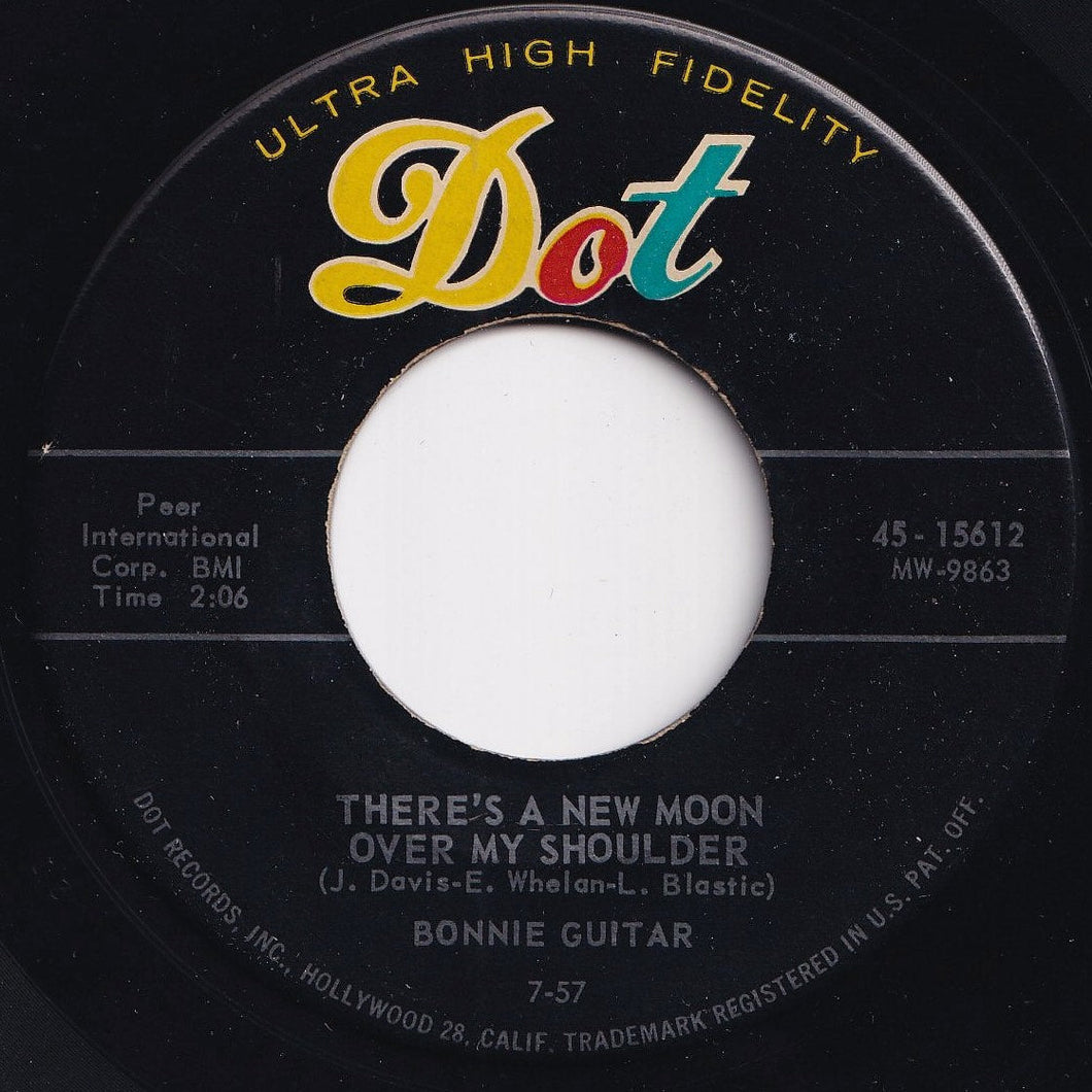 Bonnie Guitar - There's A New Moon Over My Shoulder / Mister Fire Eyes (7 inch Record / Used)