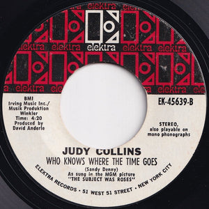 Judy Collins - Both Sides Now / Who Knows Where The Time Goes (7 inch Record / Used)