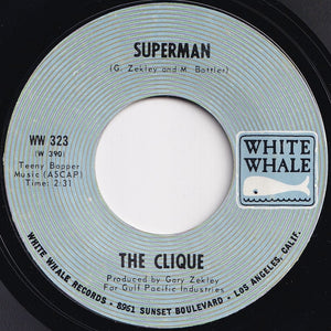 Clique - Sugar On Sunday / Superman (7 inch Record / Used)