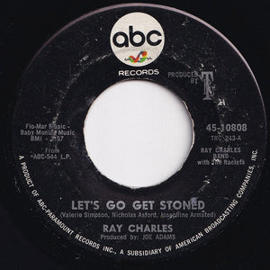 Ray Charles - Let's Go Get Stoned / The Train (7 inch Record / Used)