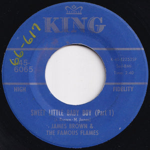 James Brown & The Famous Flames - Sweet Little Baby Boy (Part 1) / (Part 2) (7 inch Record / Used)