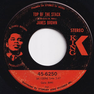 James Brown - Lowdown Popcorn / Top Of The Stack (7 inch Record / Used)