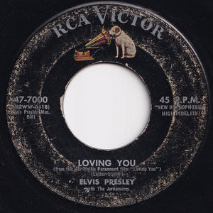 Elvis Presley - Loving You / (Let Me Be Your) Teddy Bear (7 inch Record / Used)