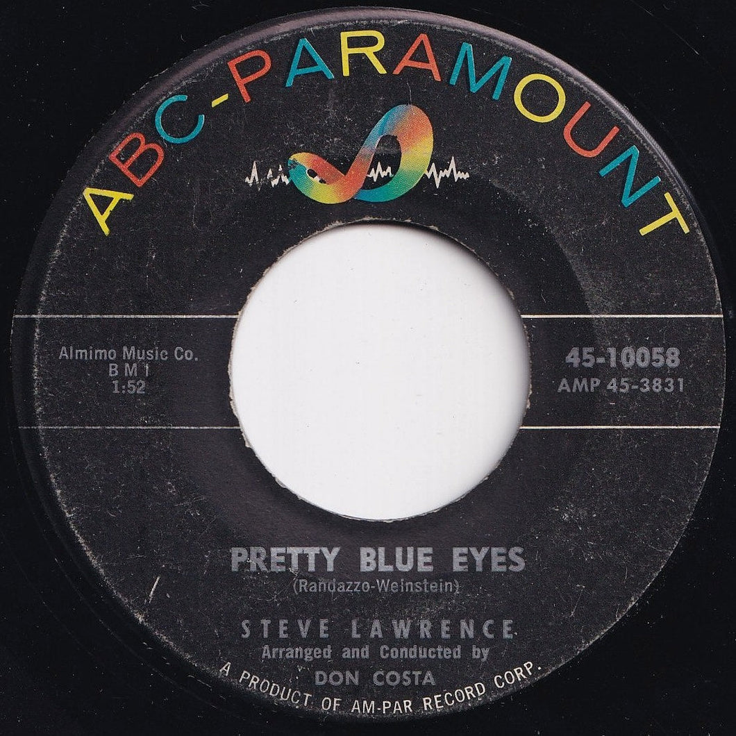 Steve Lawrence - Pretty Blue Eyes / You're Nearer (7 inch Record / Used)