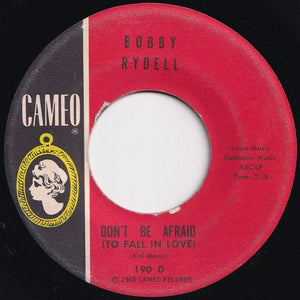 Bobby Rydell - That Old Black Magic / Don't Be Afraid (To Fall In Love) (7 inch Record / Used)