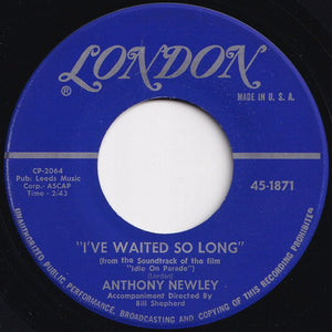 Anthony Newley - I've Waited So Long / Sat'day Night Rock A Boogie (7 inch Record / Used)