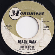 Load image into Gallery viewer, Roy Orbison - Dream Baby (How Long Must I Dream) / The Actress (7 inch Record / Used)
