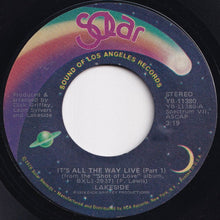 Load image into Gallery viewer, Lakeside - It&#39;s All The Way Live (Part 1) / (Part 2) (7 inch Record / Used)
