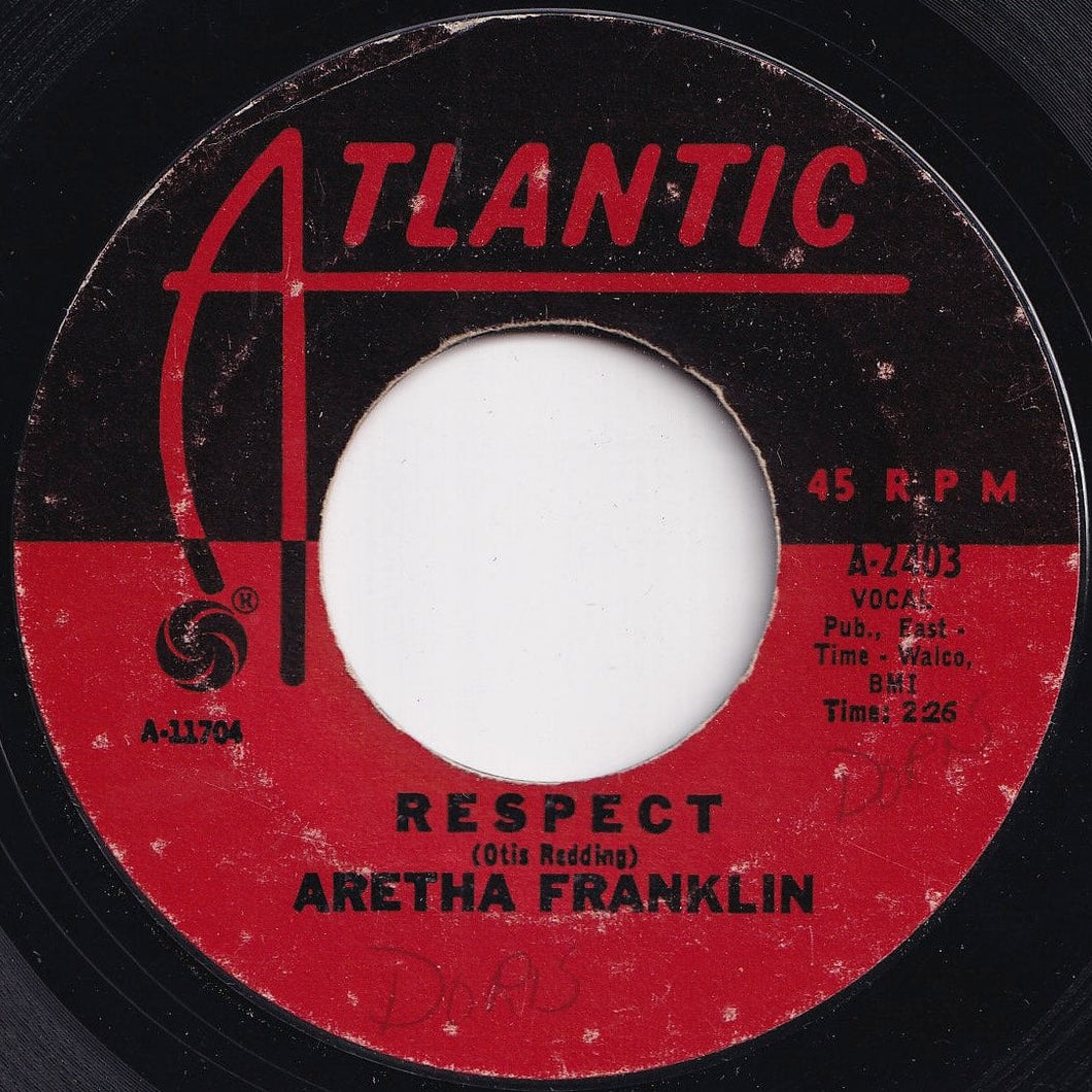 Aretha Franklin - Respect / Dr. Feelgood (7 inch Record / Used)