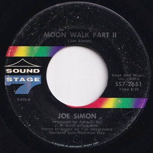 Joe Simon - Moon Walk (Part 1) / (Part 2) (7 inch Record / Used)