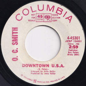 O.C. Smith - Downtown U.S.A. / Downtown U.S.A. (7 inch Record / Used)