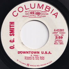 Load image into Gallery viewer, O.C. Smith - Downtown U.S.A. / Downtown U.S.A. (7 inch Record / Used)
