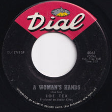 Load image into Gallery viewer, Joe Tex - A Woman&#39;s Hands / C. C. Rider (7 inch Record / Used)
