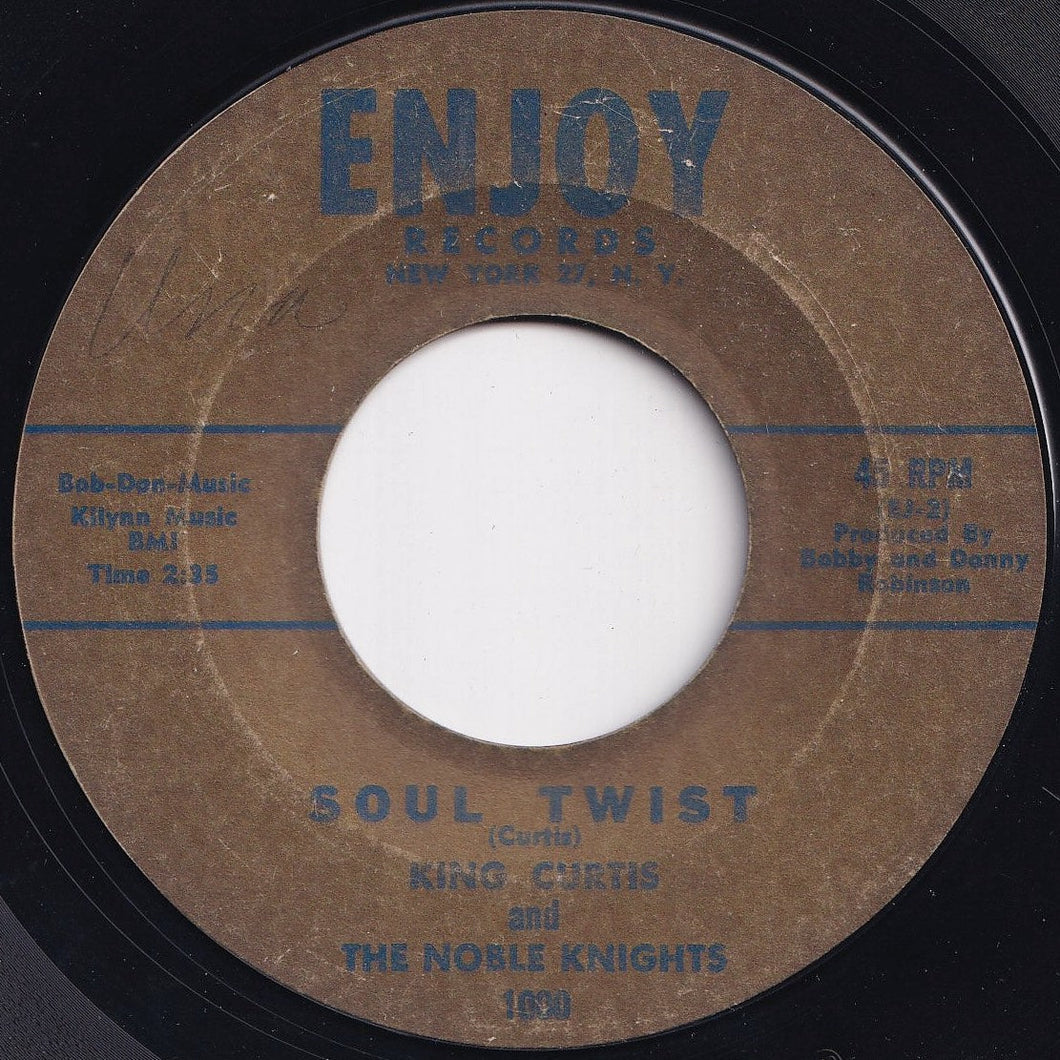 King Curtis And The Noble Knights - Soul Twist / Twisting Time (7 inch Record / Used)
