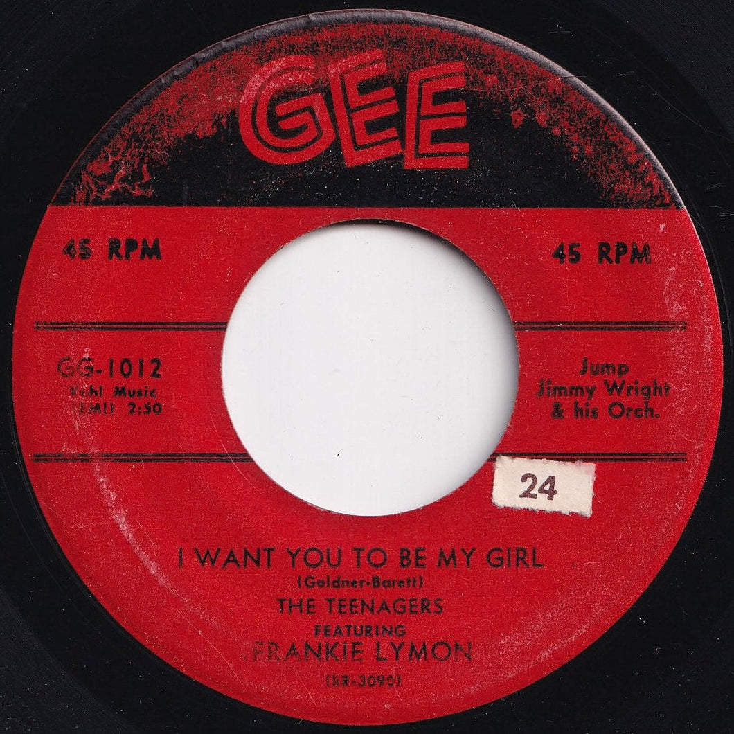 Frankie Lymon, Teenagers - I Want You To Be My Girl / I'm Not A Know It All (7 inch Record / Used)