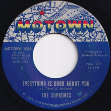 Load image into Gallery viewer, Supremes - My World Is Empty Without You / Everything Is Good About You (7 inch Record / Used)
