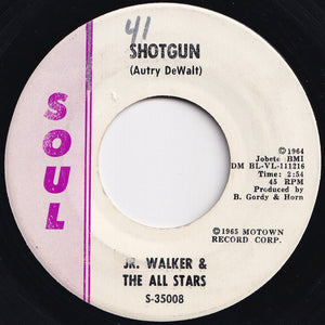 Jr. Walker & The All Stars - Shotgun / Hot Cha (7 inch Record / Used)