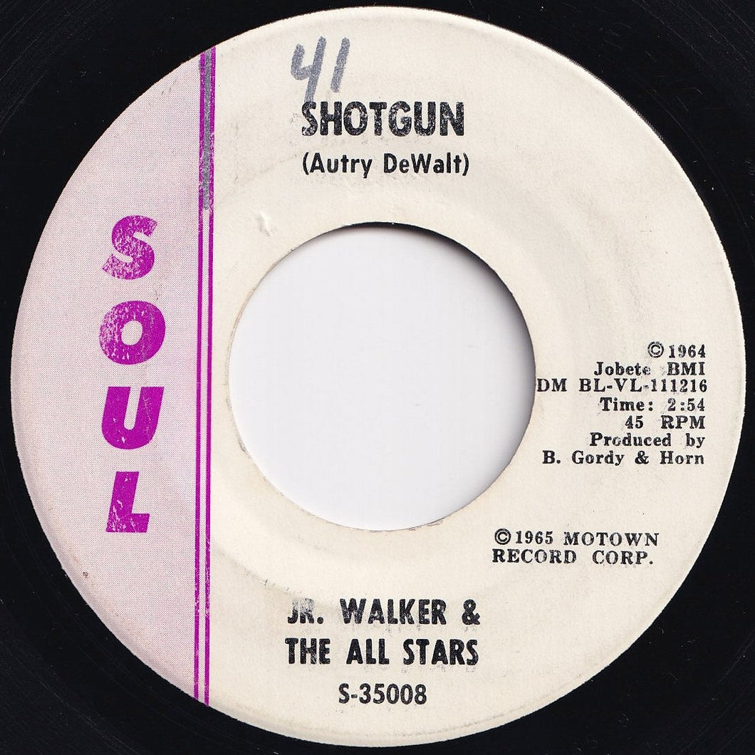 Jr. Walker & The All Stars - Shotgun / Hot Cha (7 inch Record / Used)